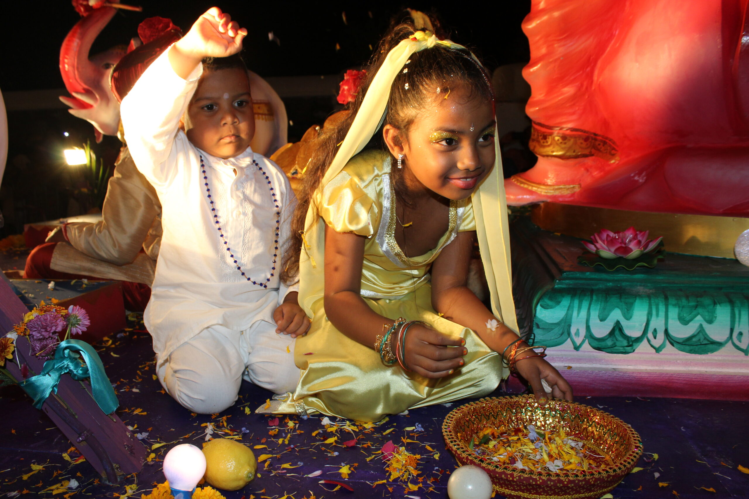 Dipavali et Holi : Saint-André fête la lumière et les couleurs