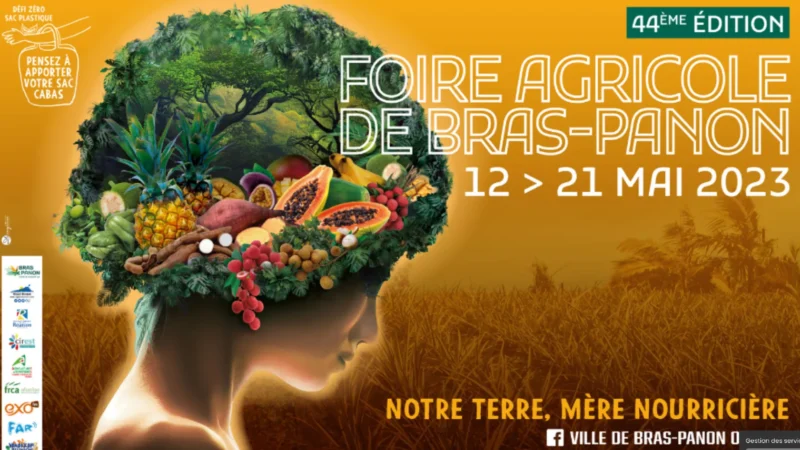 La Foire Agricole de Bras-Panon jusqu’au 21 mai : le programme détaillé !