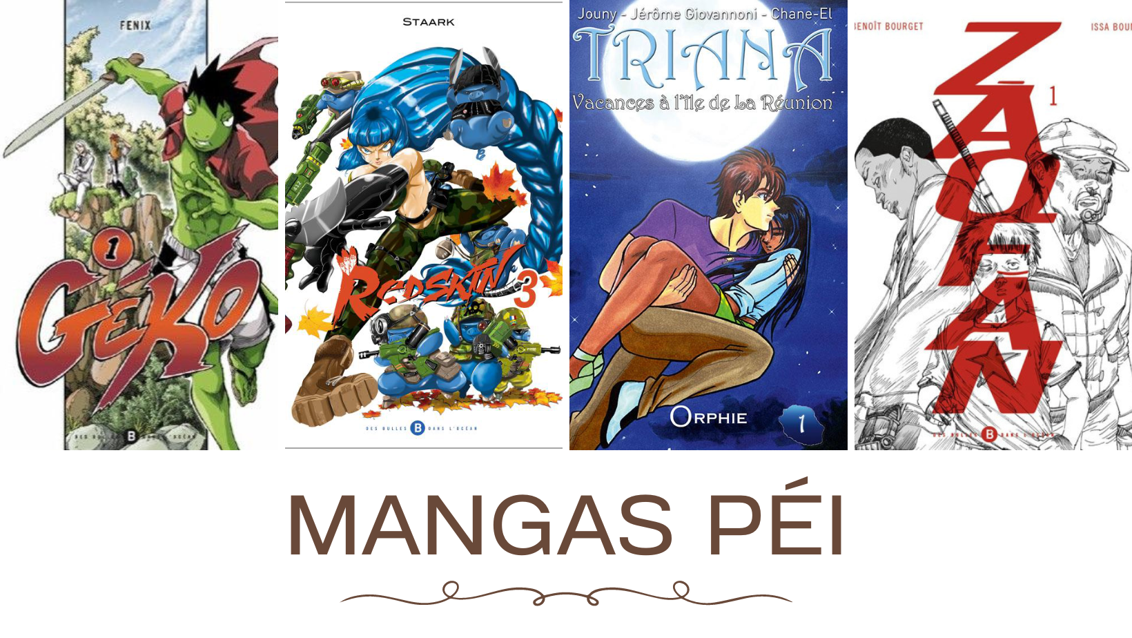 Livres péi : notre sélection de mangas réunionnais à découvrir !