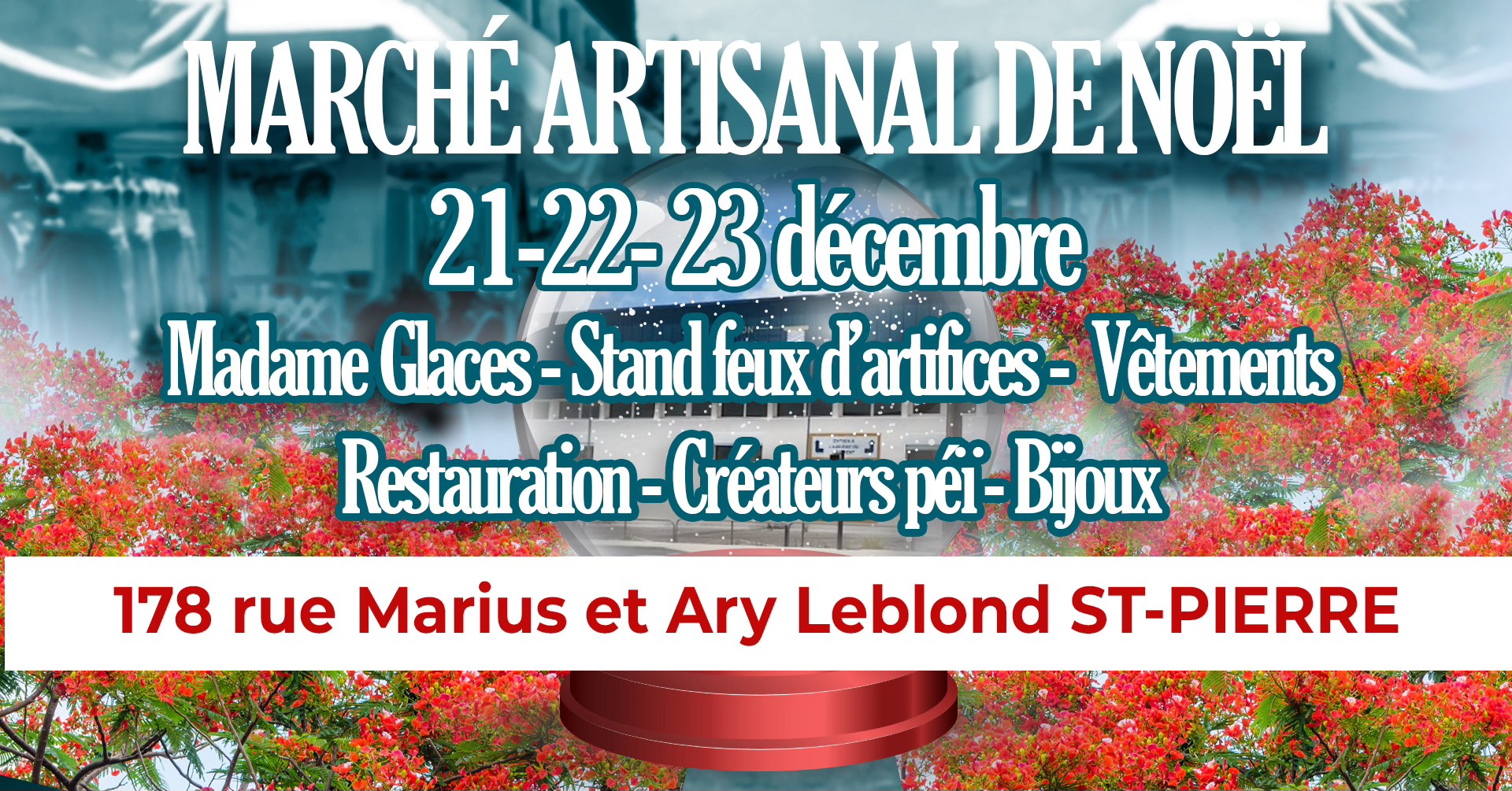 Marchés de Noël à La Réunion : trouver vos cadeaux péi !