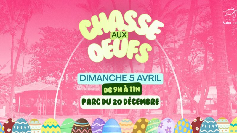 Pâques : chasses aux oeufs et événements à La Réunion