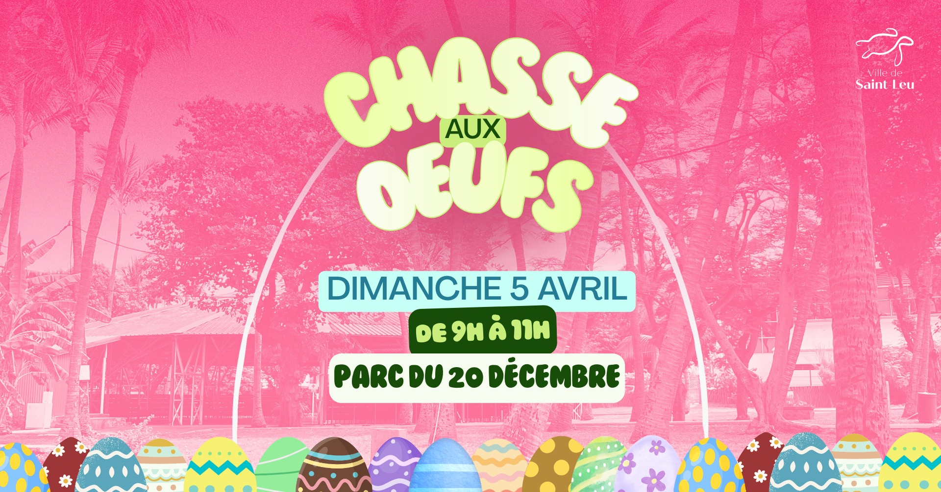 Pâques : chasses aux oeufs et événements à La Réunion